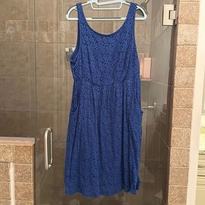 Torrid blue lace dress